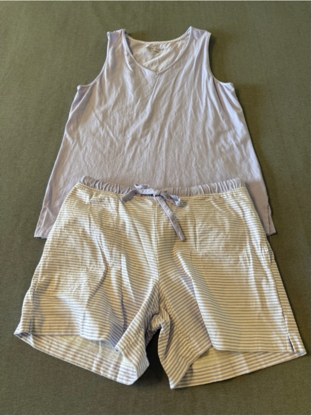 Carole Hochman women's pajama set Purple/White Size S